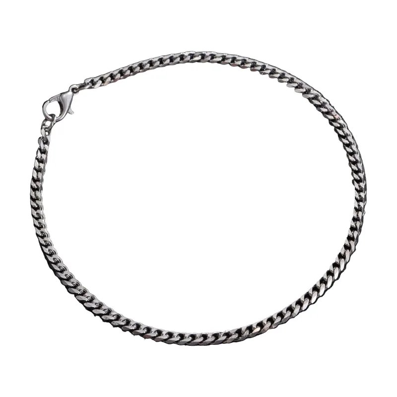 Pulsera de Eslabones Cubanos de Acero Inoxidable