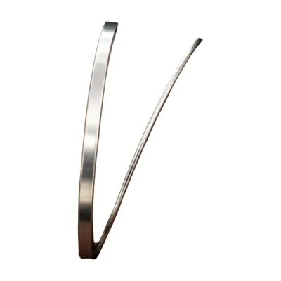 Bracelet Jonc Chaîne Cubaine, Acier Inoxydable