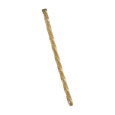 Bracciale a Maglie Cauliflower, Acciaio Inossidabile Dorato