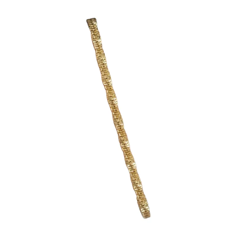 Pulsera de Eslabones Cauliflower, Acero Inoxidable Dorado