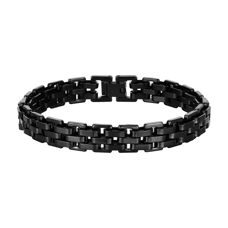 Pulsera de Eslabones Curb, Acero Inoxidable 316L