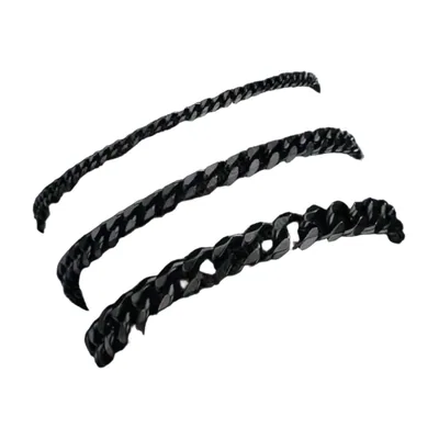 Bracciale a Maglia Cubana, Acciaio Inossidabile 316L