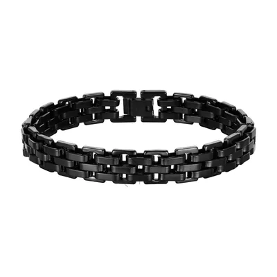 Bracciale a Maglie Curb, Acciaio Inossidabile 316L