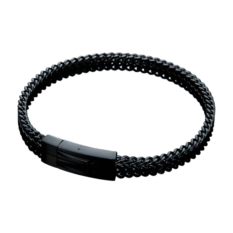 Byzantine Chain Bracelet, 316L Stainless Steel