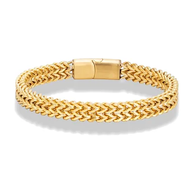 Bracciale a Maglia Franco, Acciaio Inossidabile 316L