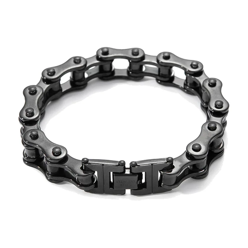 Pulsera de Cadena de Bicicleta, Acero Inoxidable 316L