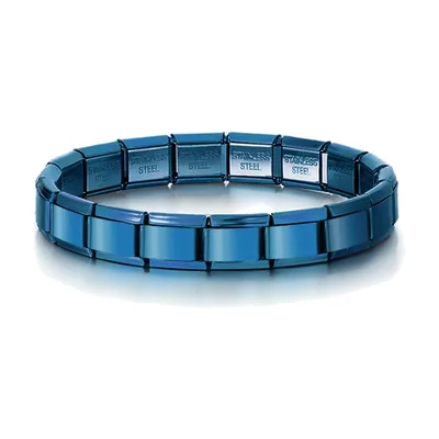 Pulsera de Eslabones Modulares en Acero Inoxidable 316L