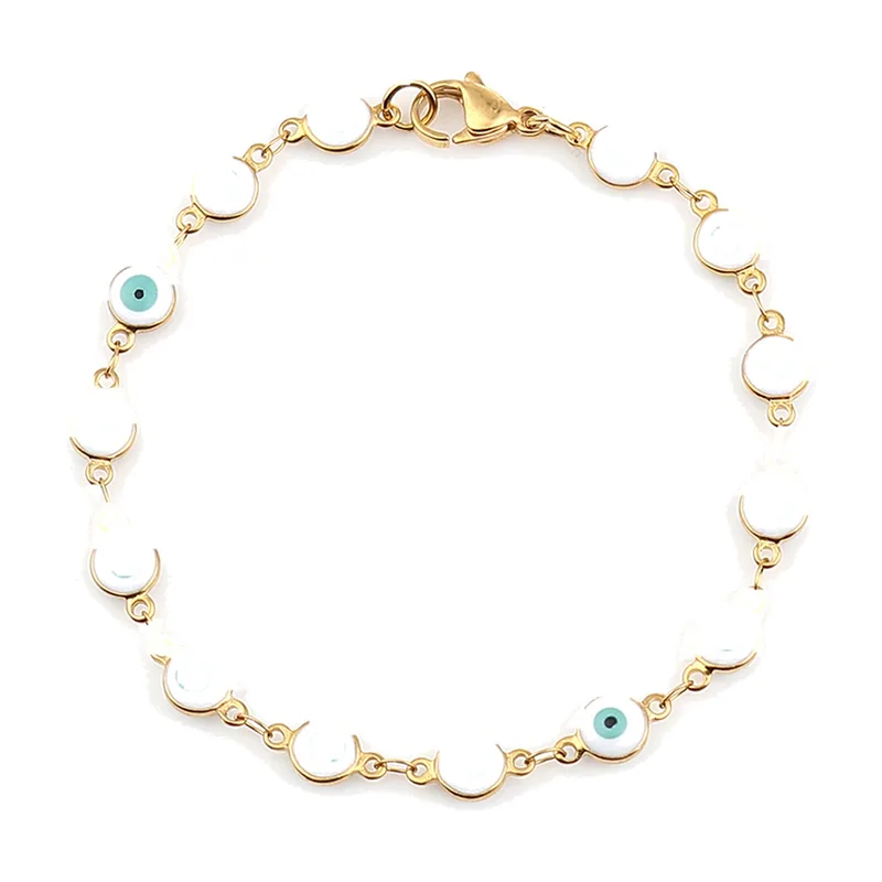 Bracelet Œil Protecteur, Acier Inoxydable 316L