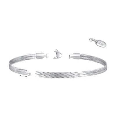 Bracciale a Catena Snake in Acciaio Inox 316L
