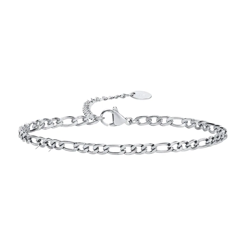 Pulsera de Eslabones Curb, Acero Inoxidable 316L