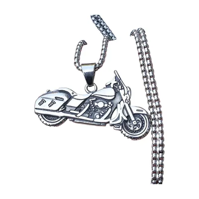 Motorrad-Anhänger mit Boxkette, Edelstahl