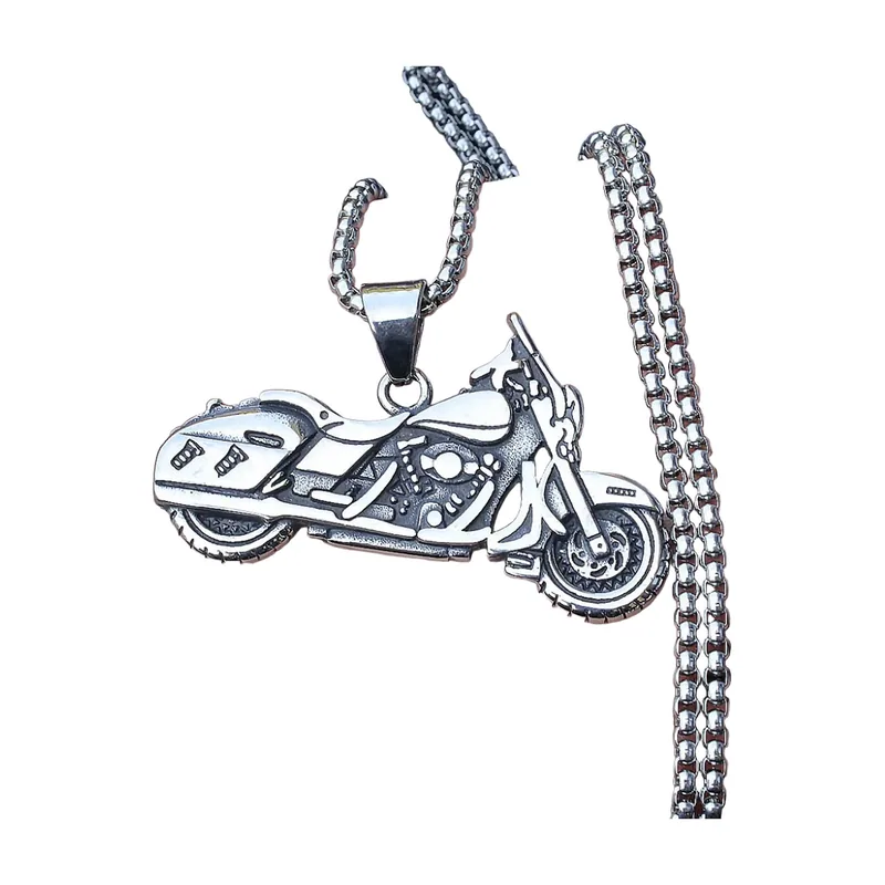 Motorrad-Anhänger mit Boxkette, Edelstahl