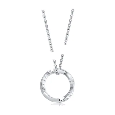 Valknut Dreieck-Anhänger Kette für Herren, 316L Edelstahl