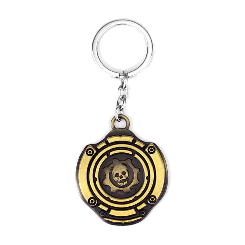 Medallón de Calavera Industrial con Cadena, Acero Inoxidable
