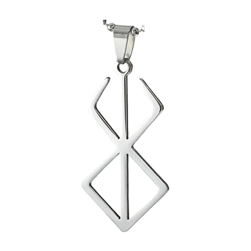 Colgante de Espada Berserk con Cadena de Bolas, Acero Inoxidable