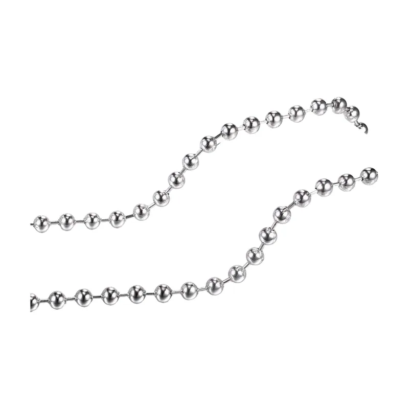 Collier Pendentif Croix avec Zirconia Noirs, Acier Inoxydable