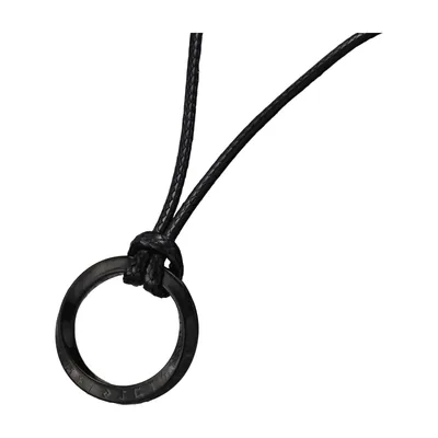 Mobius Viking Anhänger mit Gravuren, Edelstahl