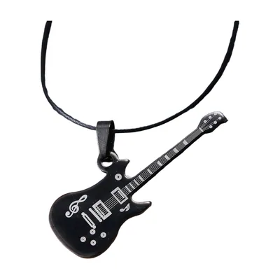 E-Gitarre Anhänger Kette, 316L Edelstahl