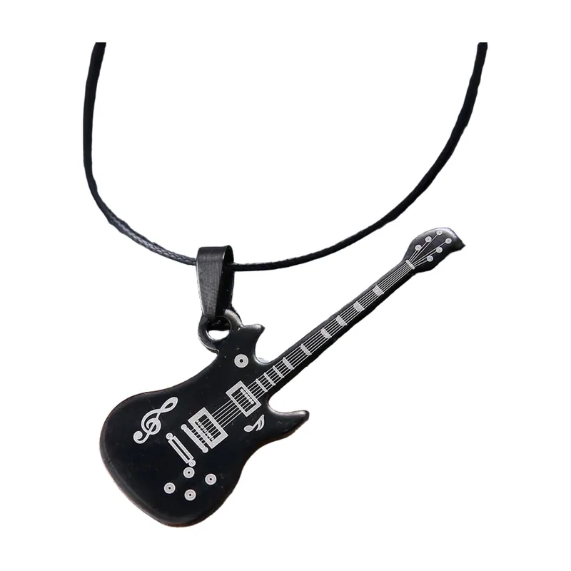 Colgante de Guitarra Eléctrica, Acero Inoxidable 316L
