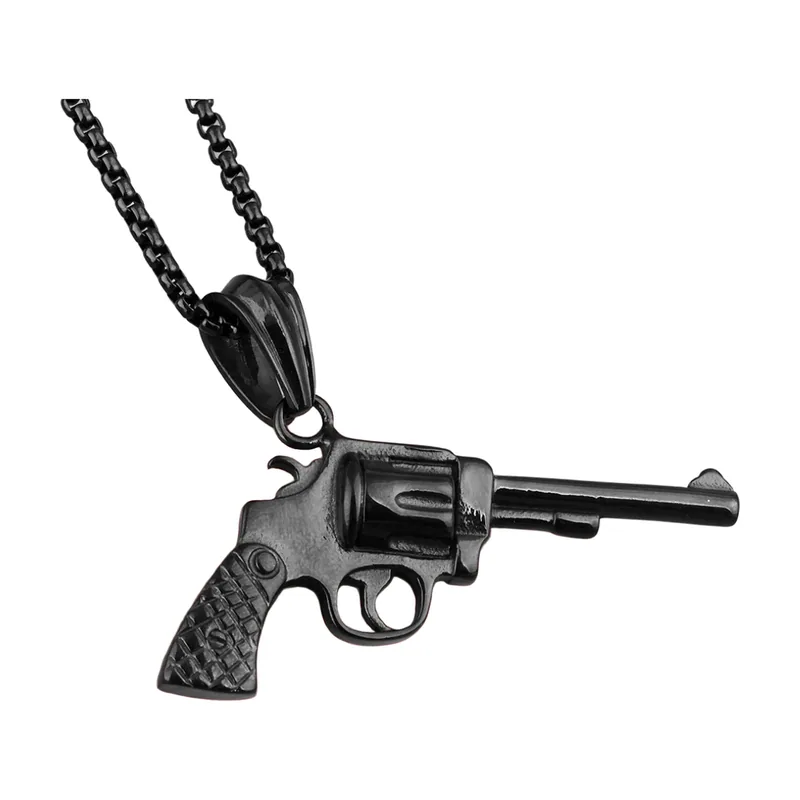 Collier Pendentif AK-47, Acier Inoxydable 316L