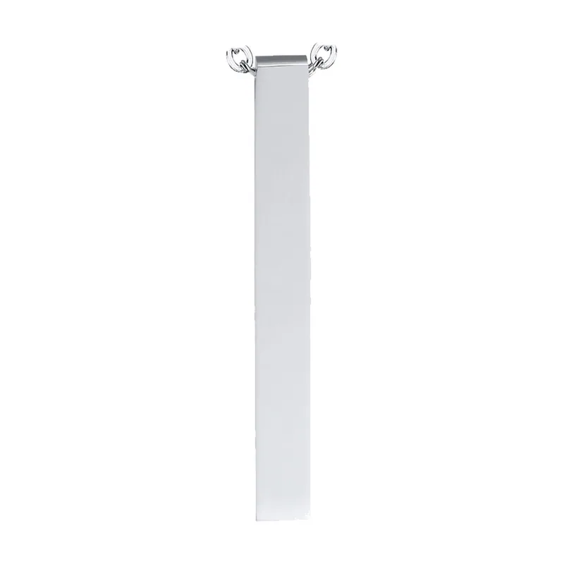 Collana con Pendente Leone e Spada Geometrico, Acciaio Inossidabile