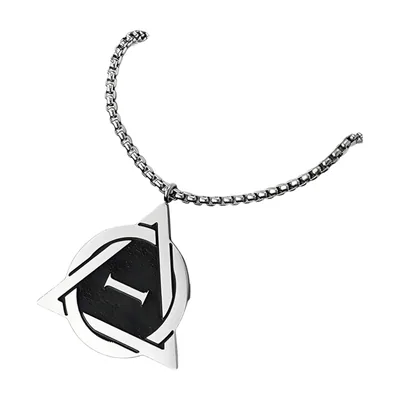 Collier Pendentif Symbole Therian, Acier Inoxydable 316L