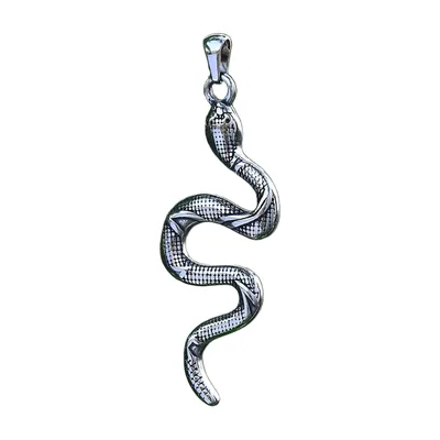 Medusa Anhänger mit Edelstahlkette für Herren