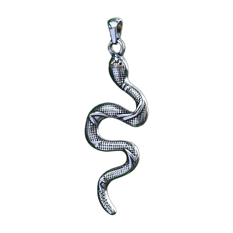 Collier Pendentif Méduse en Acier Inoxydable