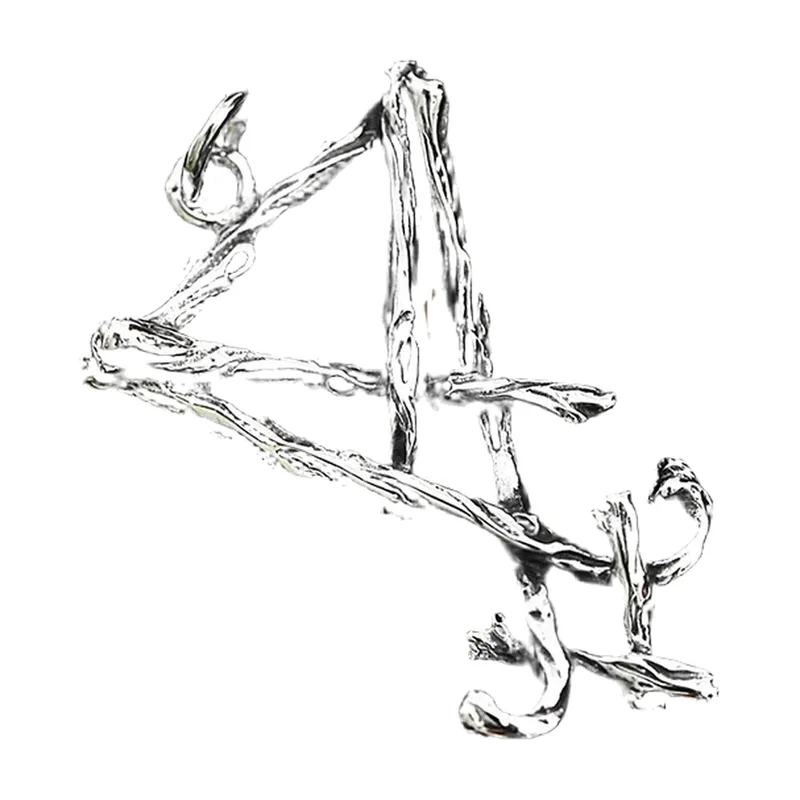 Collier Pendentif Étoile de David, Acier Inoxydable 316L