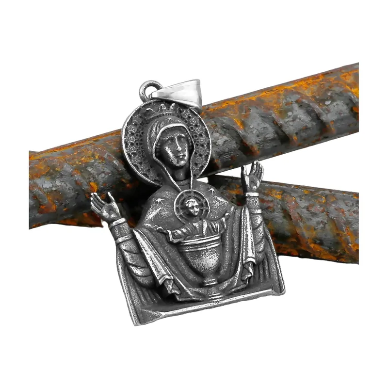 Valknut Pendant with Stainless Steel Chain