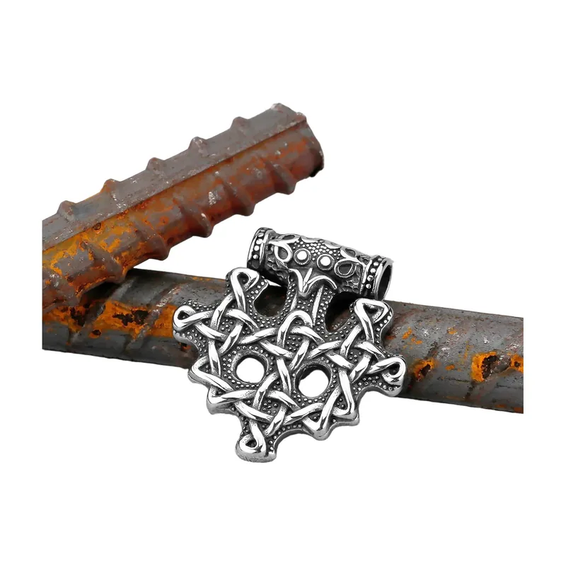 Collier Pendentif Nœud Celtique, Acier Inoxydable 316L