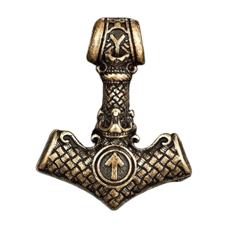 Collier Mjölnir Marteau de Thor avec Chaîne, Acier Inoxydable