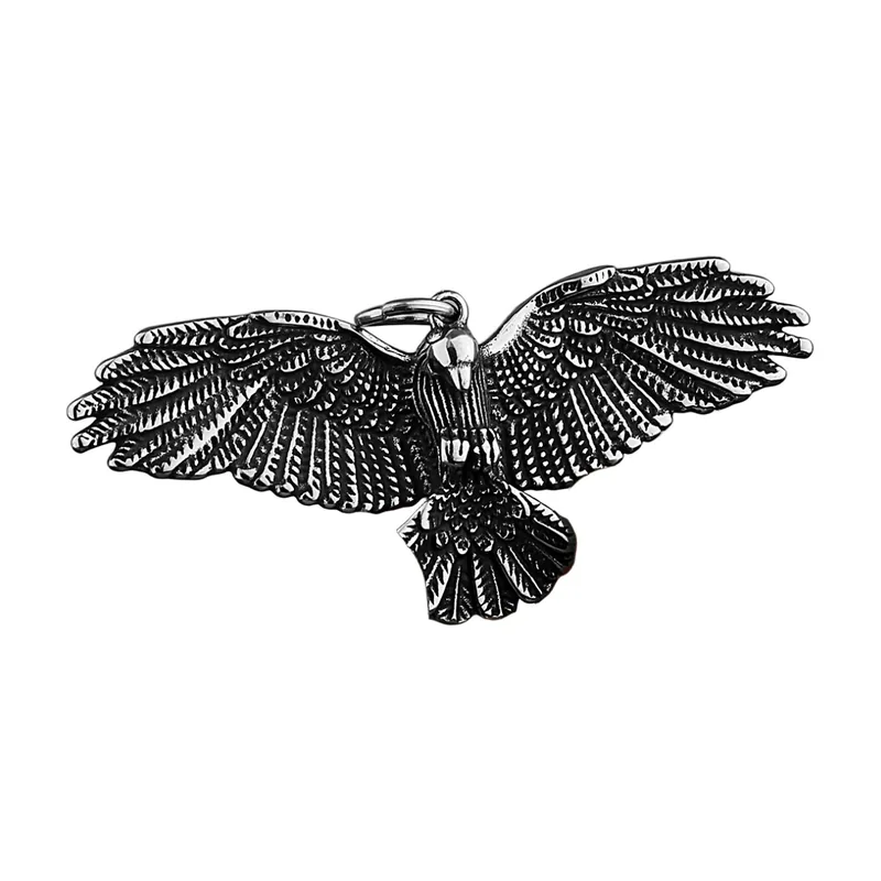 Colgante de Águila con Cadena de Acero Inoxidable