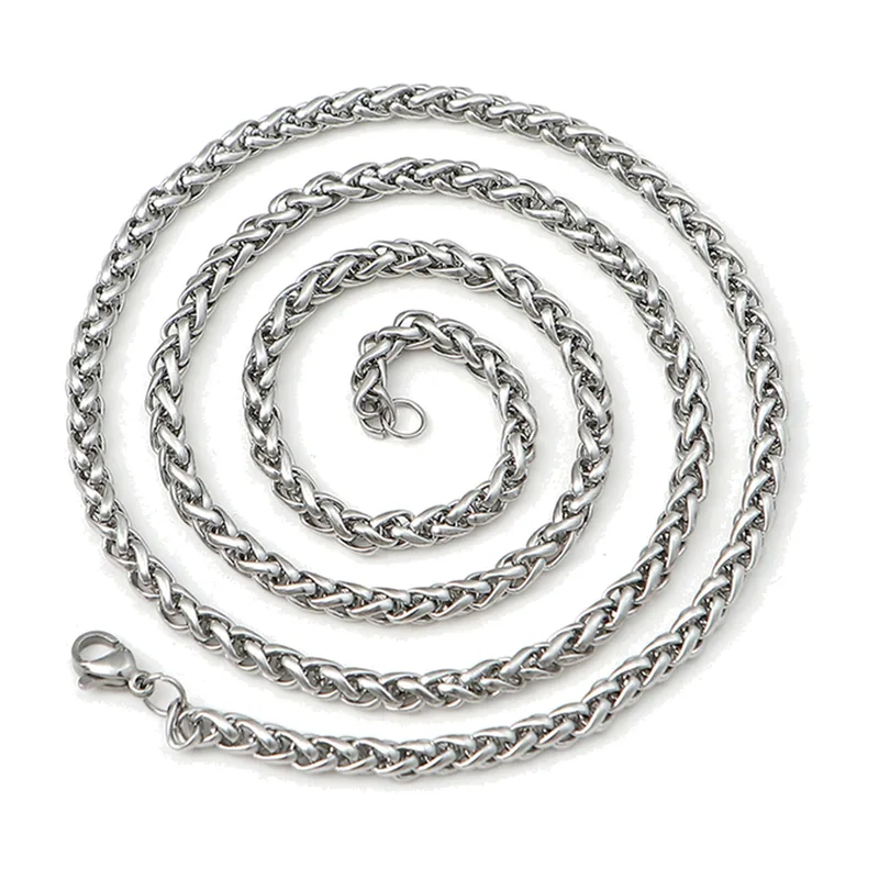 Pendentif Mjölnir Marteau de Thor et Chaîne, Acier Inoxydable