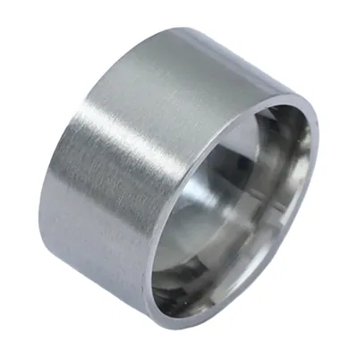 Anillo de Banda Ancha, Acero Inoxidable Pulido