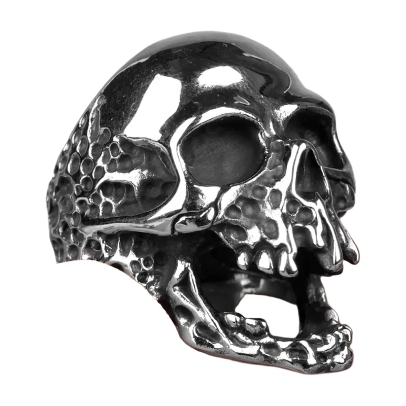 Anillo de Calavera de Acero Inoxidable 316L
