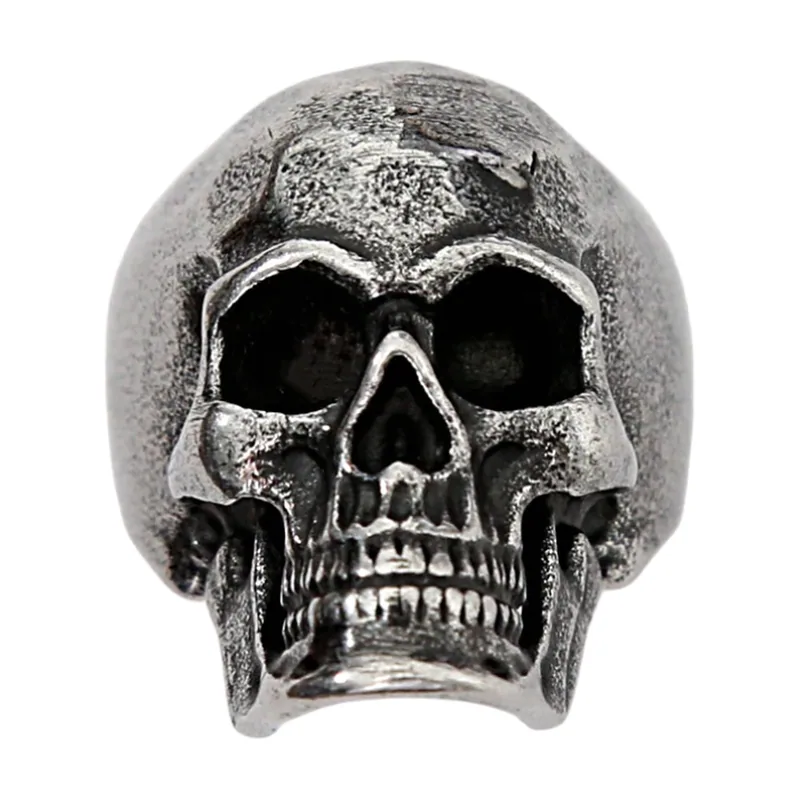 Anello a Teschio Statement, Acciaio Inossidabile 316L