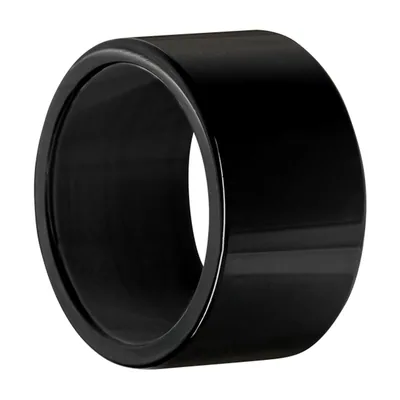 Polierter Flachring für Herren, 316L Edelstahl