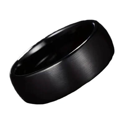 Bague Anneau Brossé, Acier Inoxydable 316L