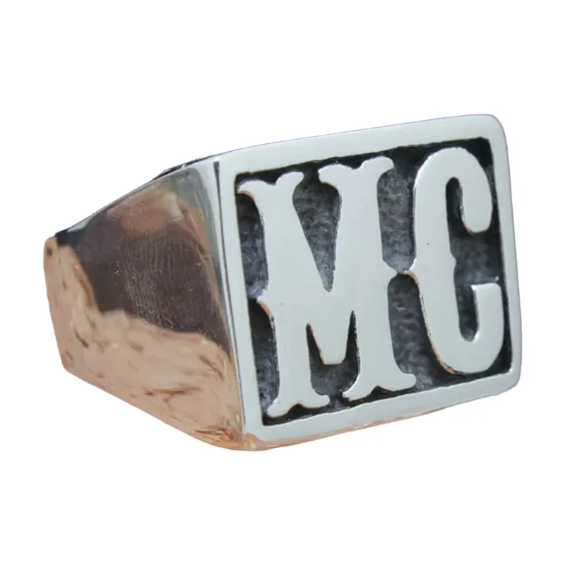 MC Signet Ring, 316L Stainless Steel