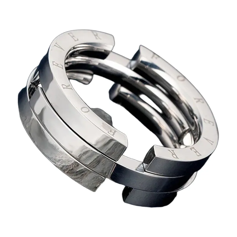 Herren Ring mit Fisch-Motiv und Gravur, Edelstahl
