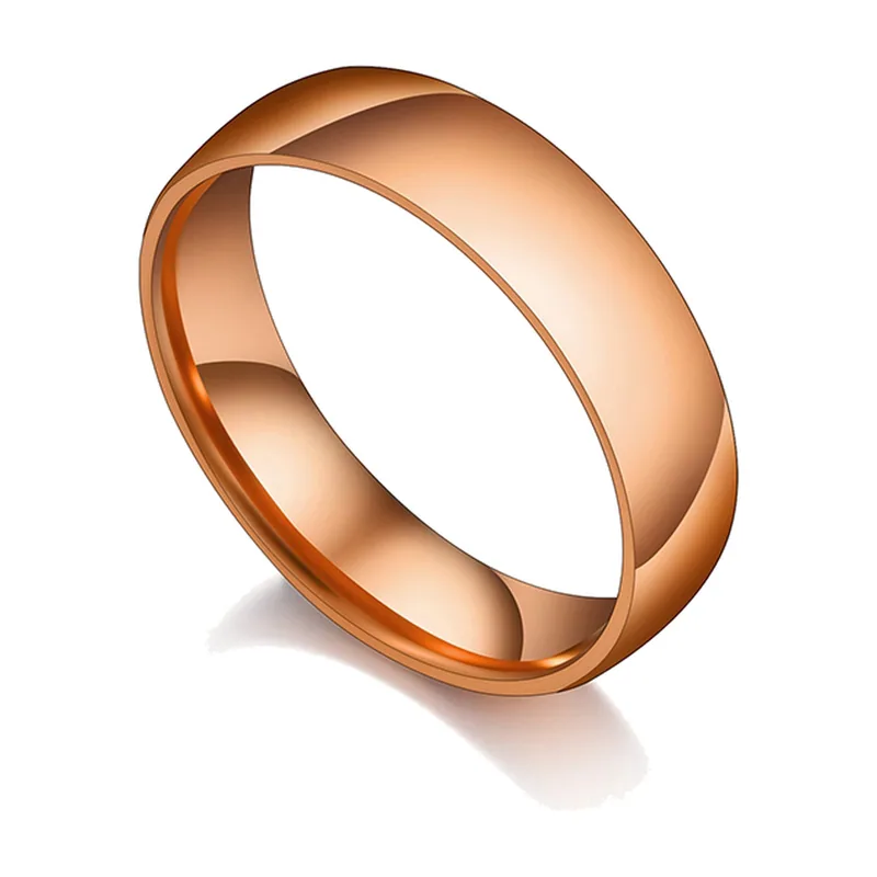 Anillo de Banda Pulida, Acero Inoxidable 316L