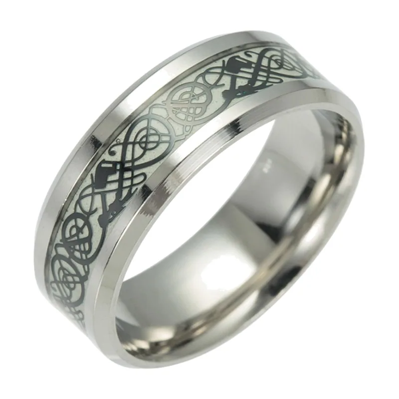 Bague à Nœud Celtique, Acier Inoxydable 316L