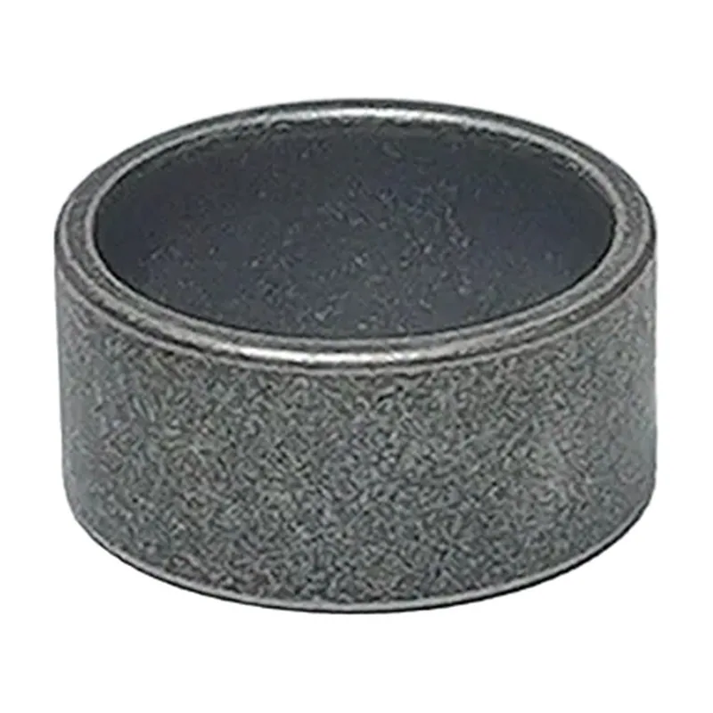 Breiter Herrenring mit mattem Finish, Edelstahl