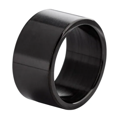 Bague Large à Finition Mate, Acier Inoxydable