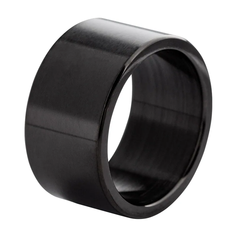 Bague Large à Finition Mate, Acier Inoxydable