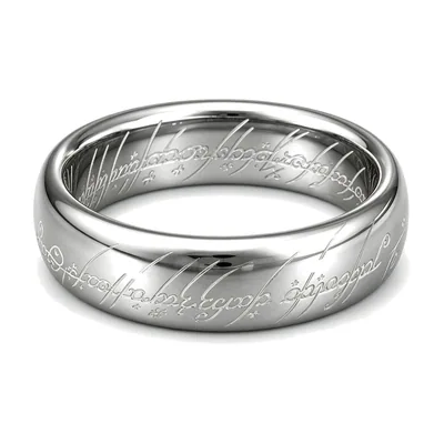 Herrenring mit Schriftzug-Gravur, 316L Edelstahl