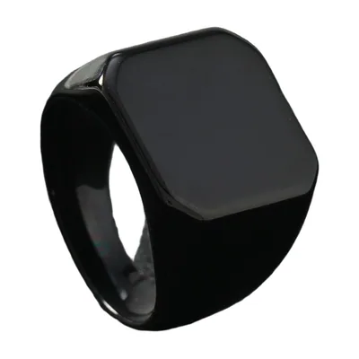 Anillo Sello Cuadrado de Acero Inoxidable 316L Pulido