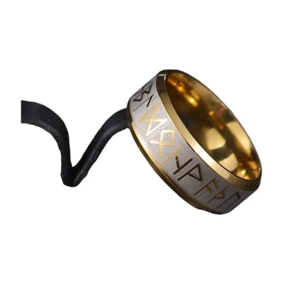 Anillo de Runas de Odín, Acero Inoxidable