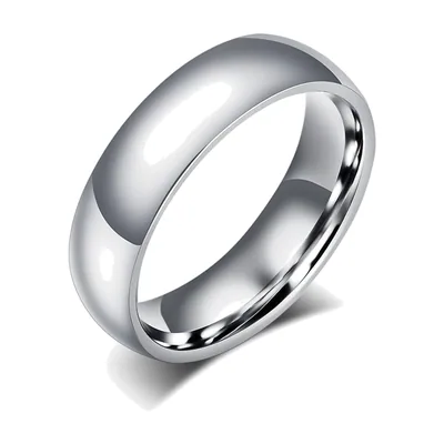 Anillo de Banda Pulida, Acero Inoxidable 316L
